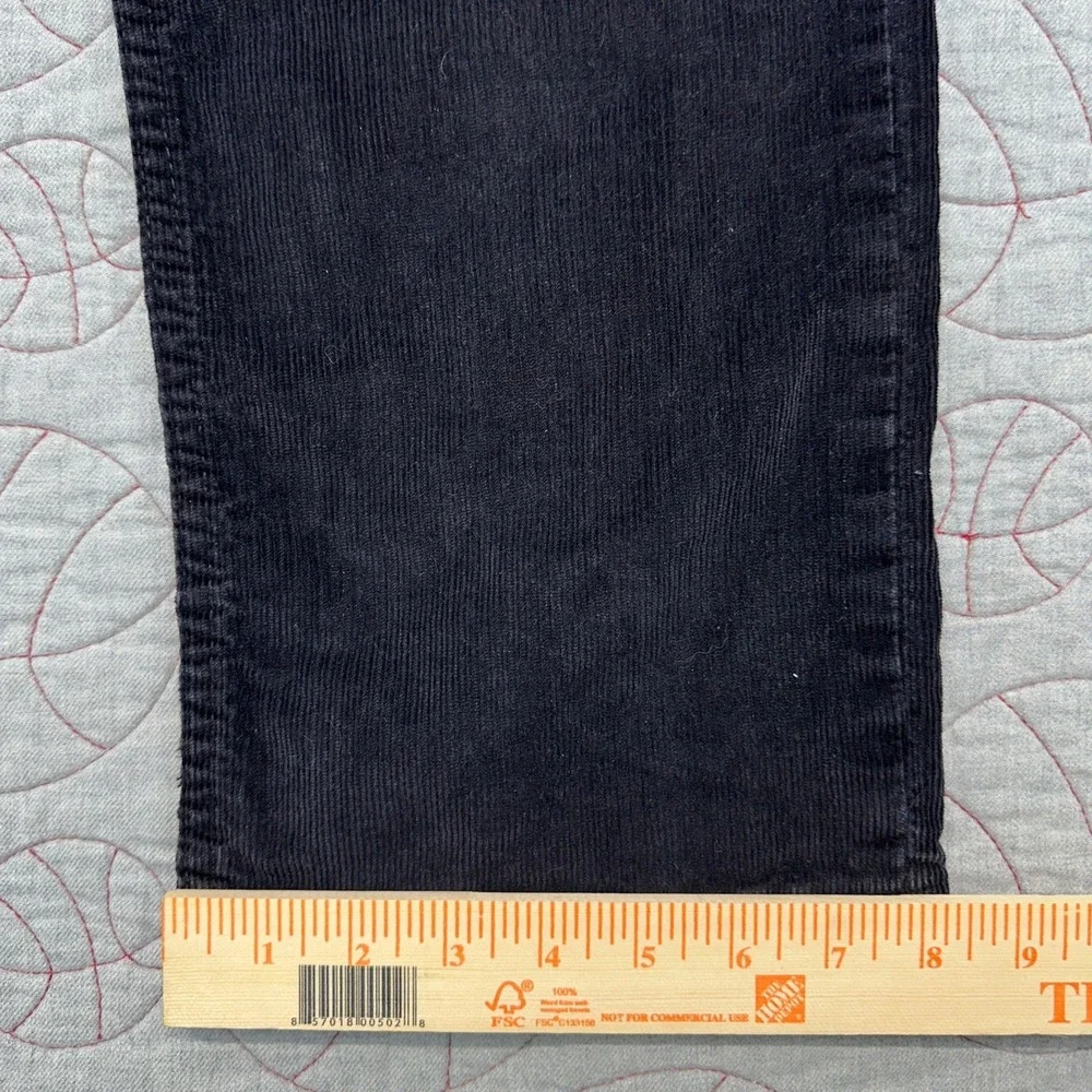 Levis 514 Corduroy Pants Black Slim Straight / Mens 34x36